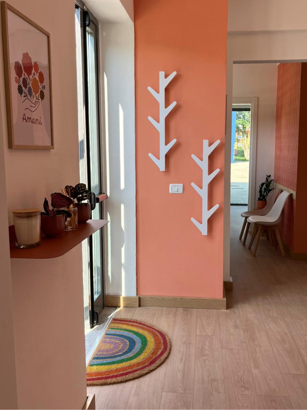 Stanza rossa dello Studio Amanì